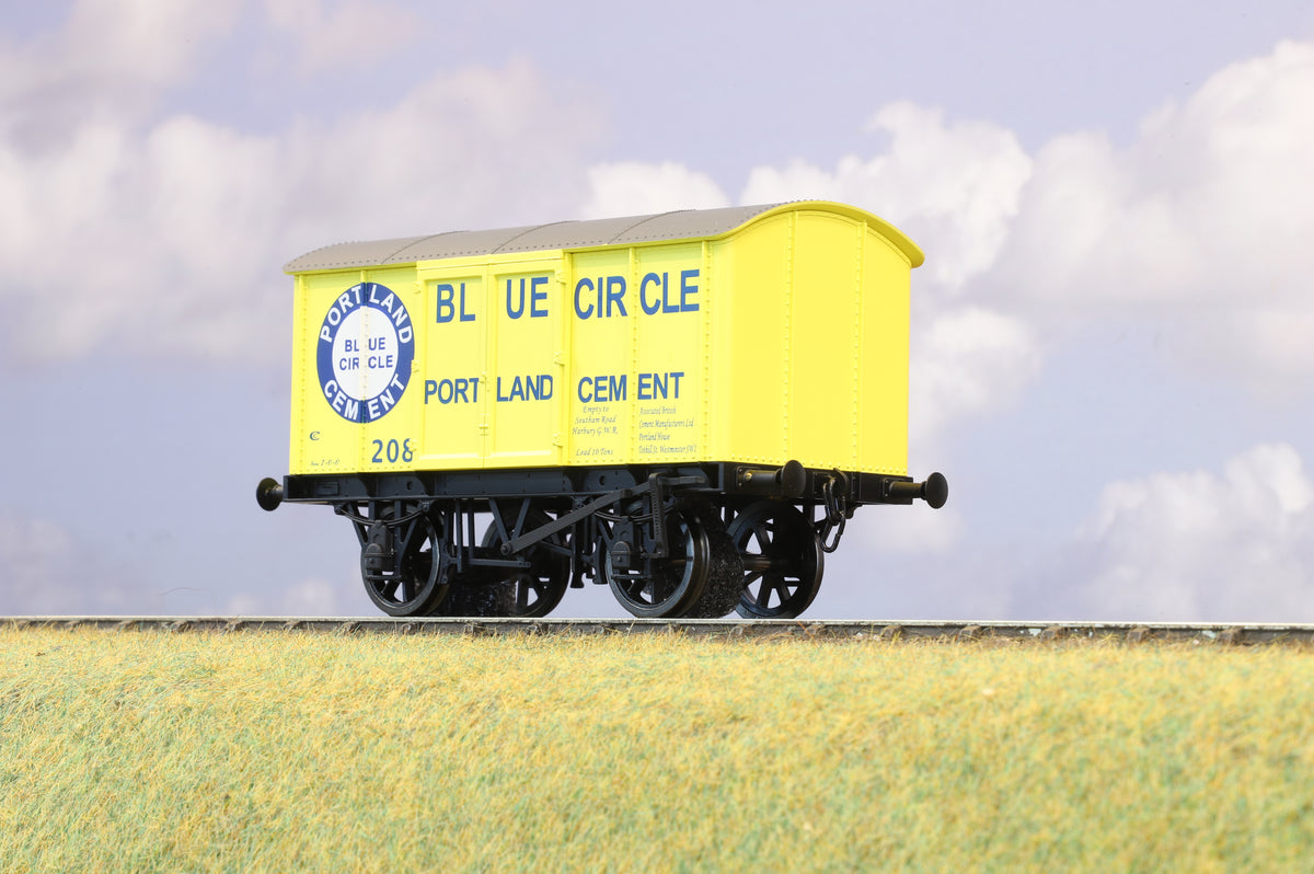 Minerva Finescale O Gauge Blue Circle Cement Van