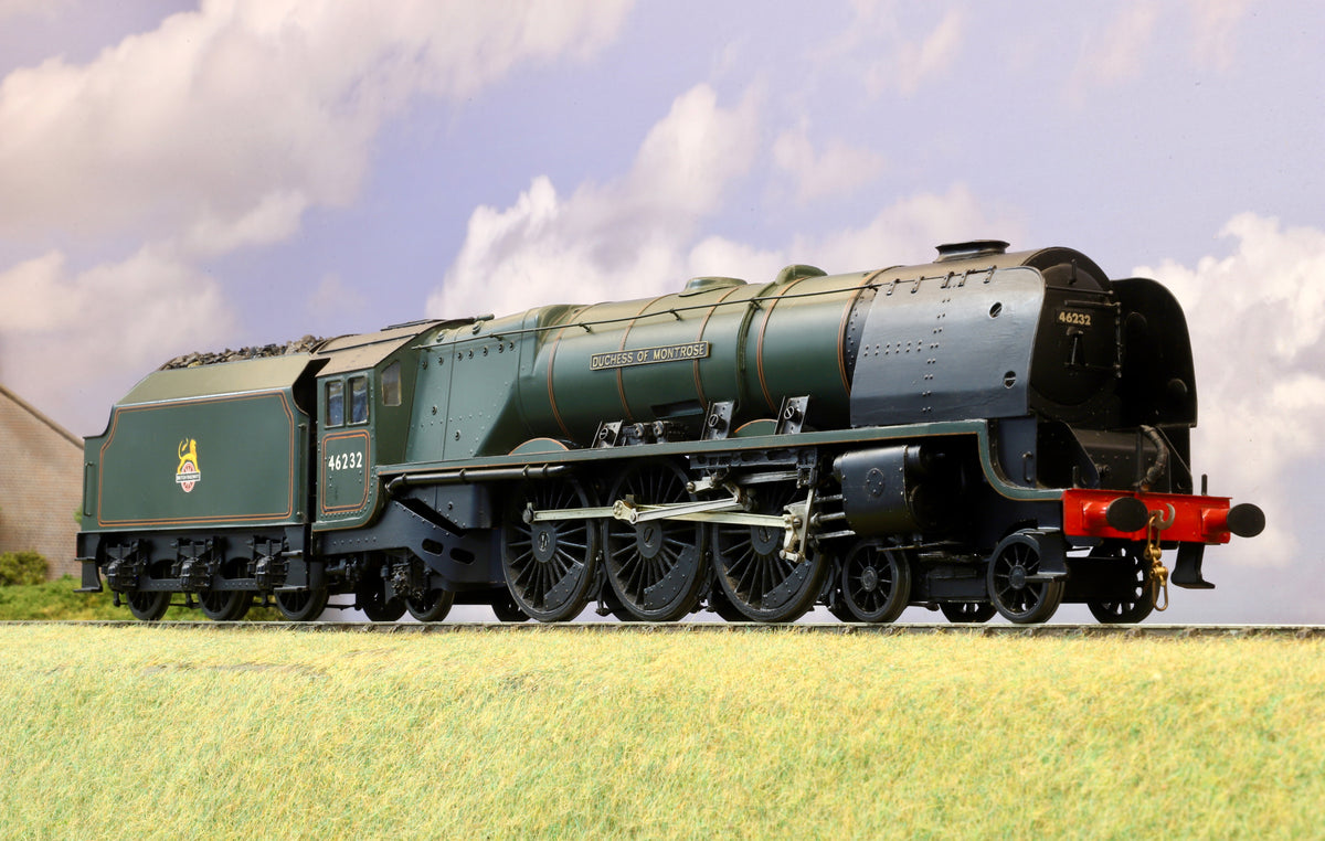Finescale O Gauge (Kit-Built) ex-LMS Coronation Class No.46232 'Duchess of Montrose' BR Green (Early Crest)