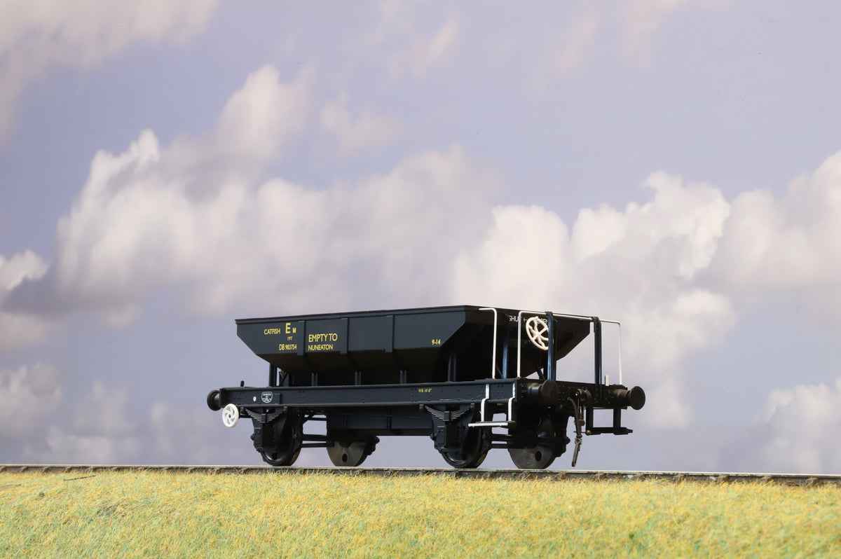 Heljan Finescale O Gauge 'Catfish' Ballast Wagon No.DB 983754 BR Black