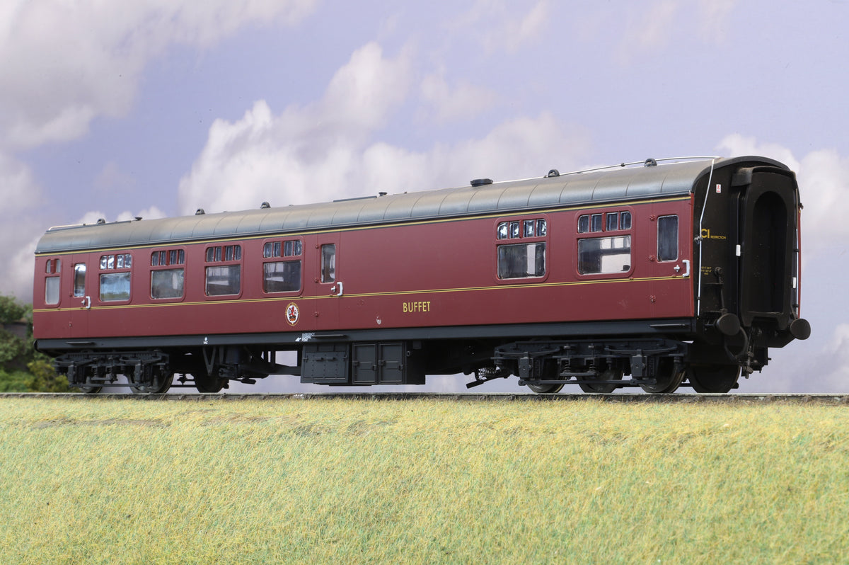 Heljan Finescale O Gauge MK1 RMB Lined Maroon (Unnumbered)