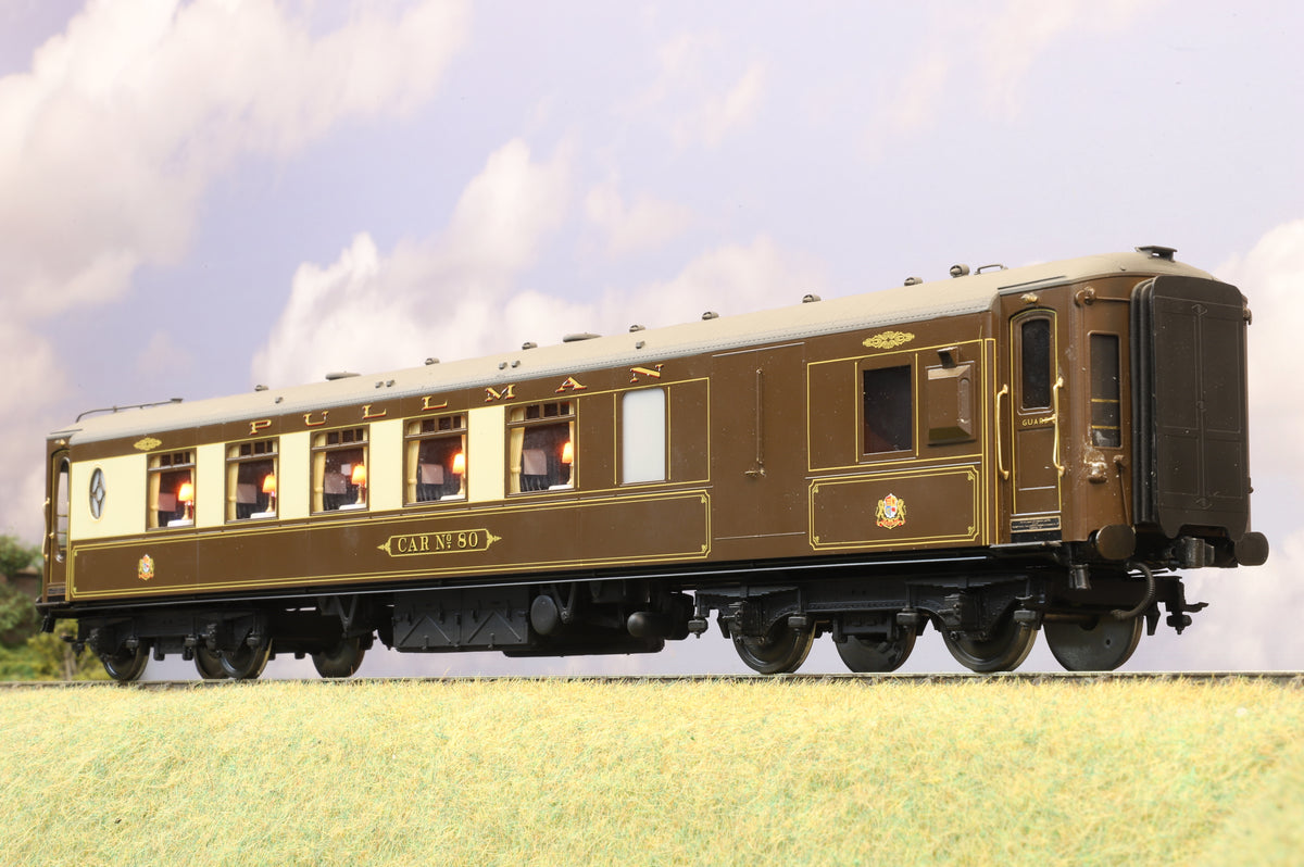 Golden Age Models Finescale O Gauge Pullman Brake Third 'Car No. 80'