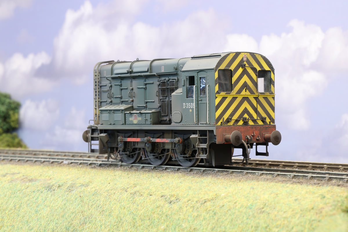 Sancheng Finescale O Gauge Class 08 Shunter No.D3509, Pro Weathered