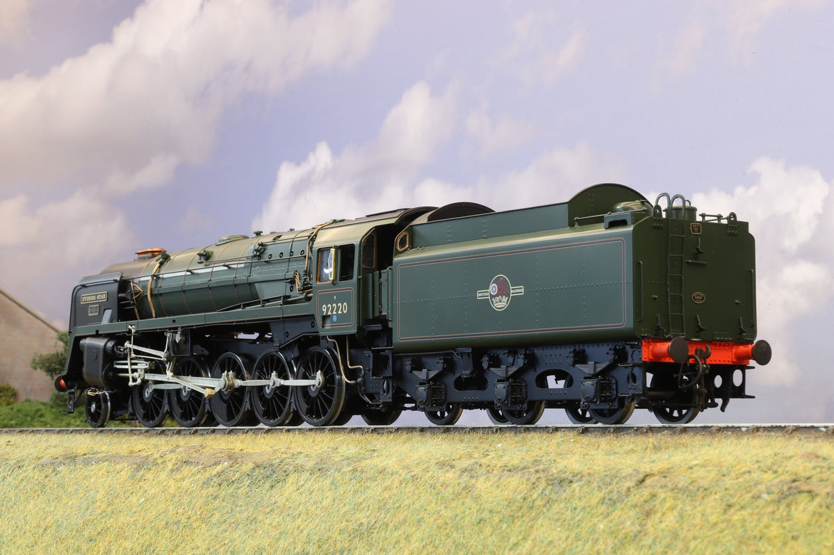 55H/L.H Loveless Finescale O Gauge Class 9F No. '92220' 'Evening Star' BR Green (Late Crest)