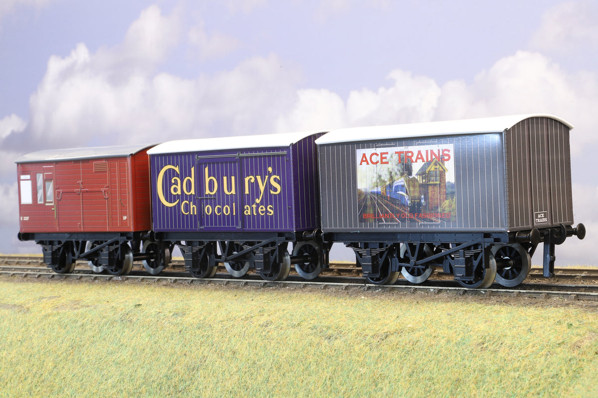 Ace Trains Coarse Scale O Gauge Private Owner Van Set 10