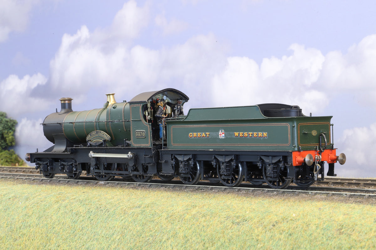 Javelin Design Finescale O Gauge (Kit-Built) GWR Bulldog 3300 Class No. 3370 'Sir John Llewelyn', GWR Lined Green