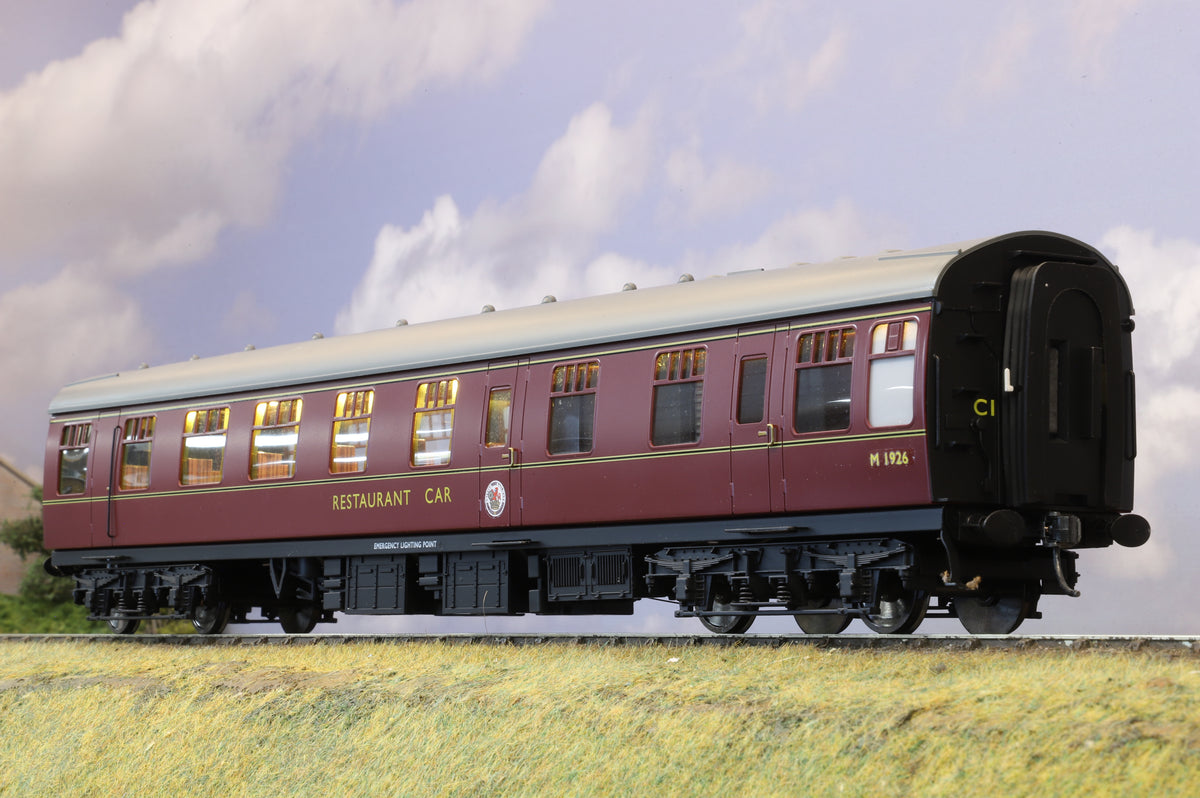 Darstaed Finescale O Gauge MK1 RU BR Lined Maroon No.M1926