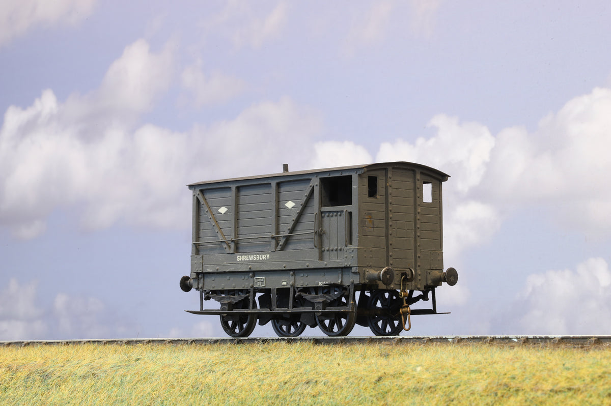 Kit-built Finescale O Gauge LNWR Brake Van