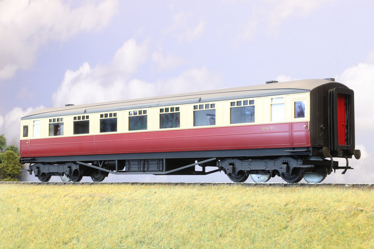 Golden Age Models Finescale O Gauge Gresley Corridor Third BR Crimson &amp; Cream
