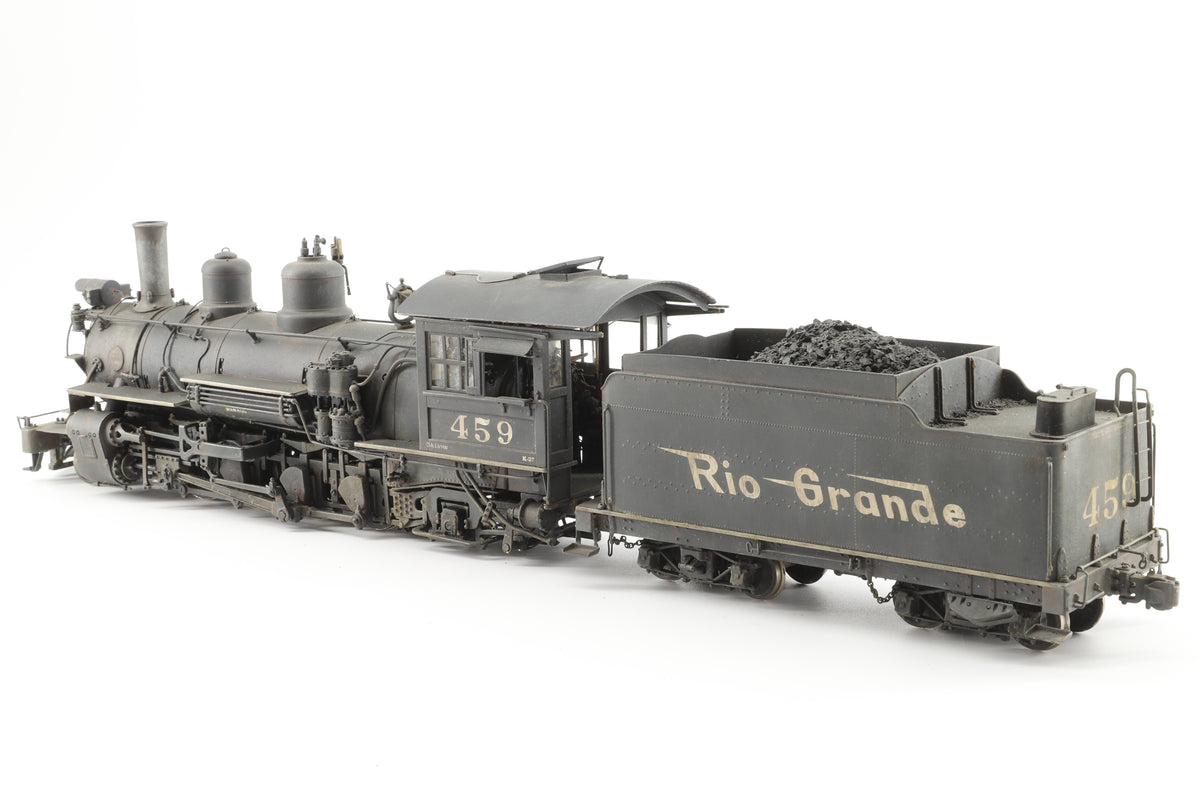 Kodama/PFM On3 D&RGW K-27 2-8-2  No.459 Professionally Weathered & Detailed