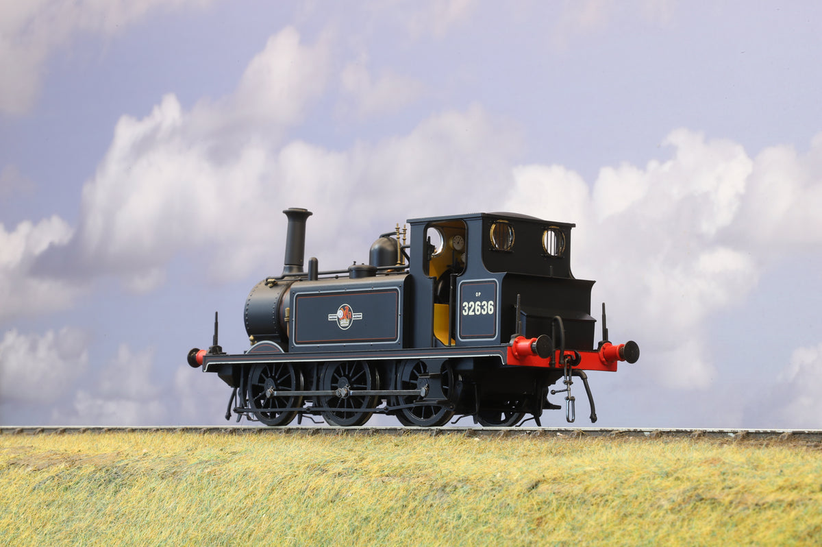Dapol Finescale O Gauge Terrier A1X No. 32636 BR Lined Black (Late Crest)