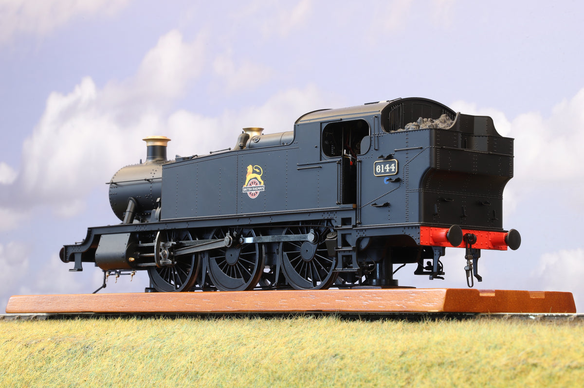 Heljan Finescale O Gauge &#39;Large Prairie&#39; No.6144 BR Black (Early Crest)