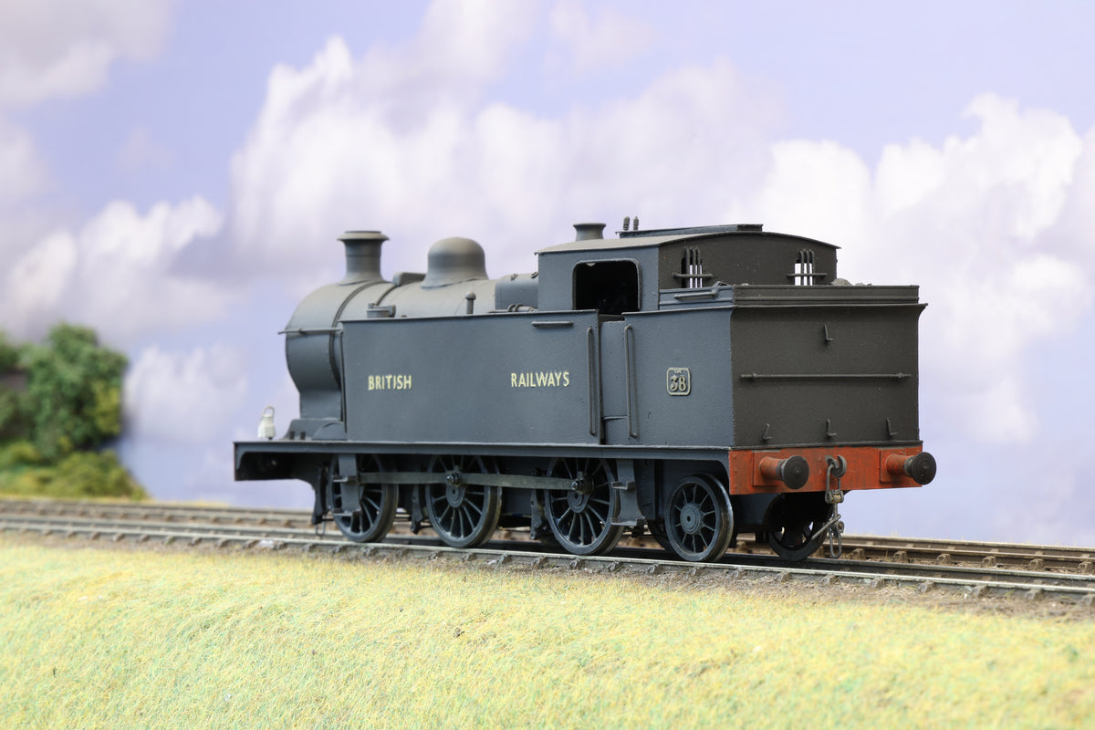 Finescale O Gauge (Kit/Scratch-Built) ex-Rhymney Railway R Class No. 38, 'British Railways' Lettering, Pro-Weathered