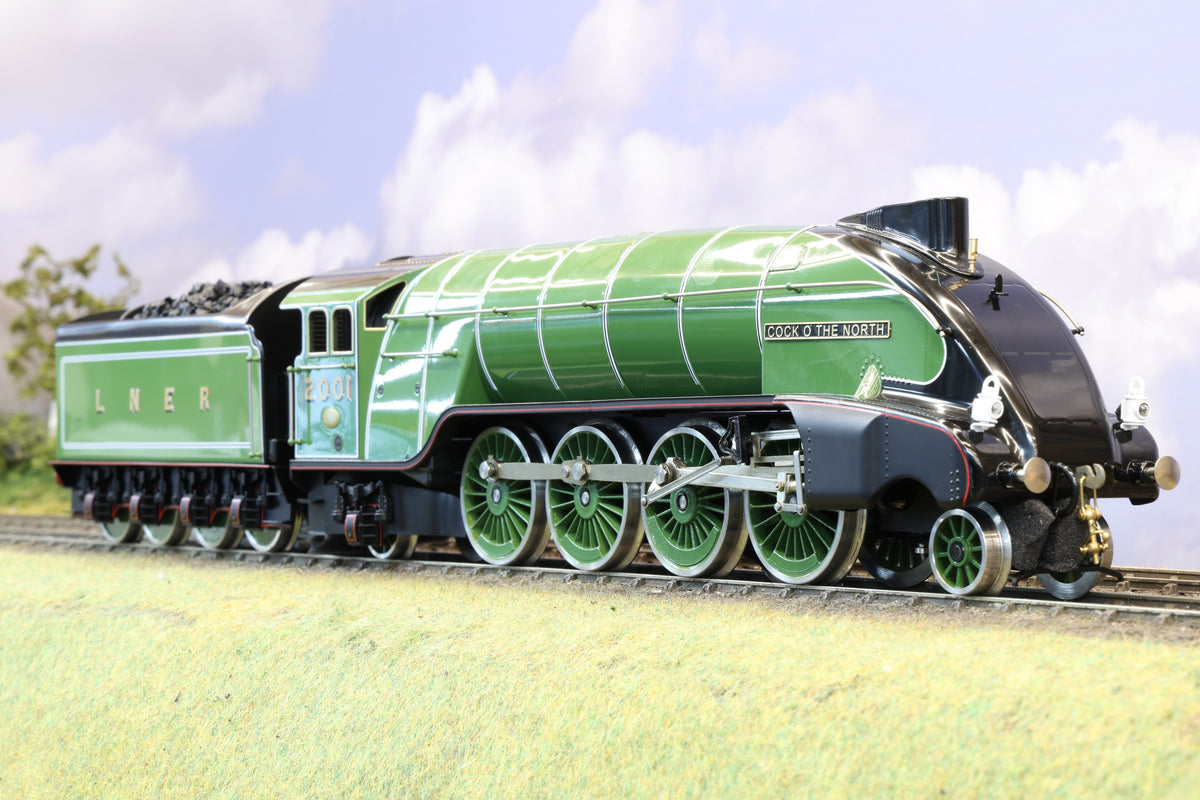 Ace Trains Coarse Scale O Gauge LNER P2 No.2001 'Cock o' The North' 2/3-rail operation