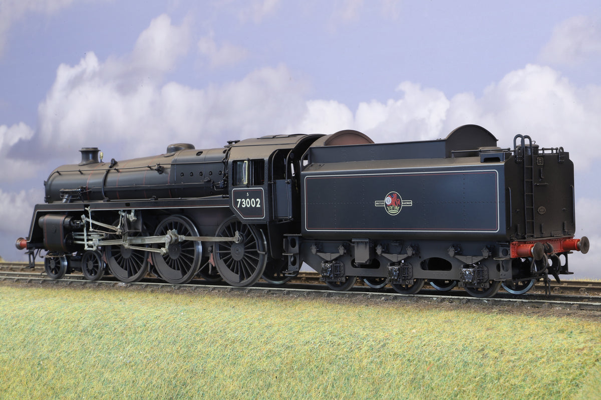 55H Models BR Standard Class 5 No. 73002 BR Black (Late Crest) Pro-Weathered