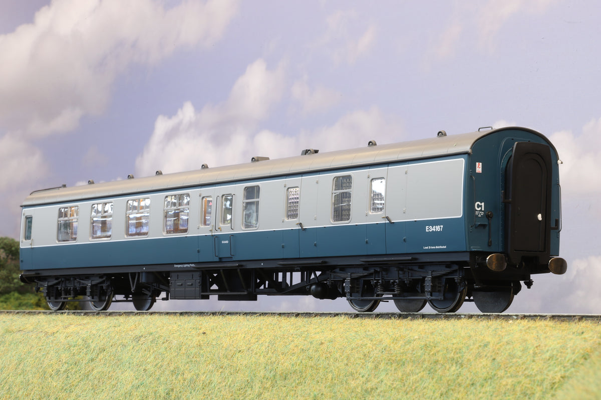 Lionheart Finescale O Gauge BR MK1 BSK BR Blue/Grey (Window Beading) No. E34167