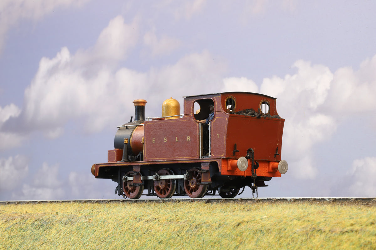 Kit-built Finescale O Gauge ESLR Hudswell Clarke 0-6-0T No. 1