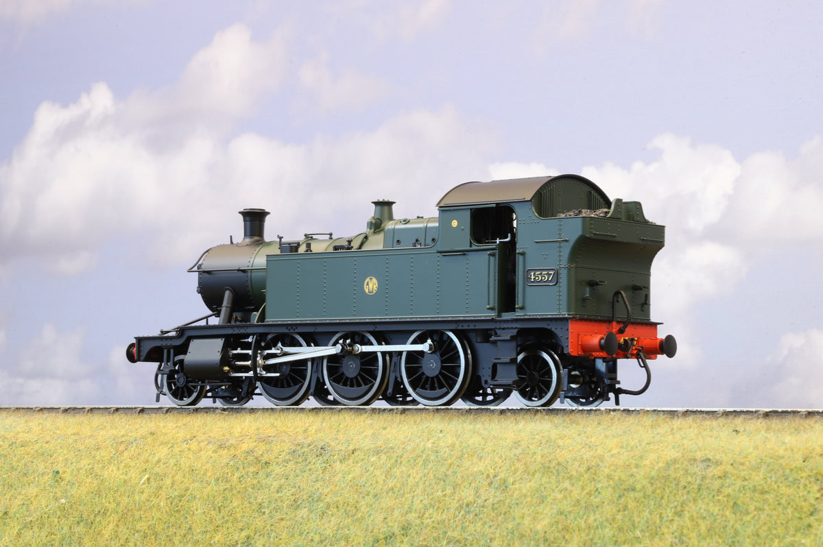 Lionheart Finescale O Gauge Class 45xx No. 4557 GWR Shirtbutton Green