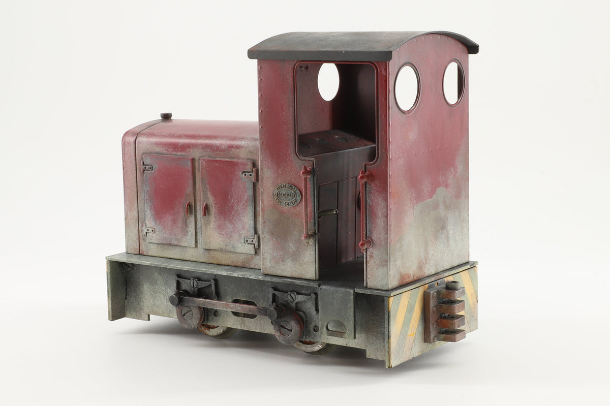 Roundhouse 16mm (32mm Gauge) Diesel Shunter 'Little John', RC Fitted, Weathered