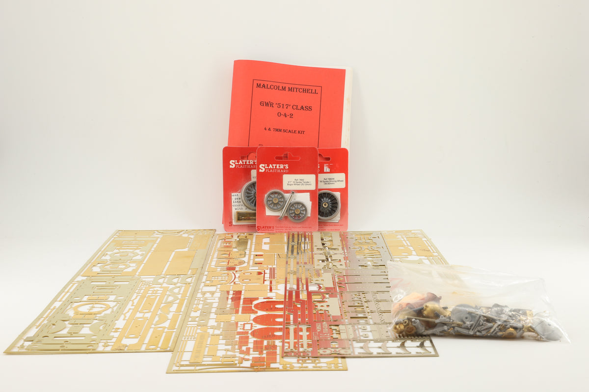 Malcolm Mitchell Finescale O Gauge GWR '517' Class Tank Locomotive Kit