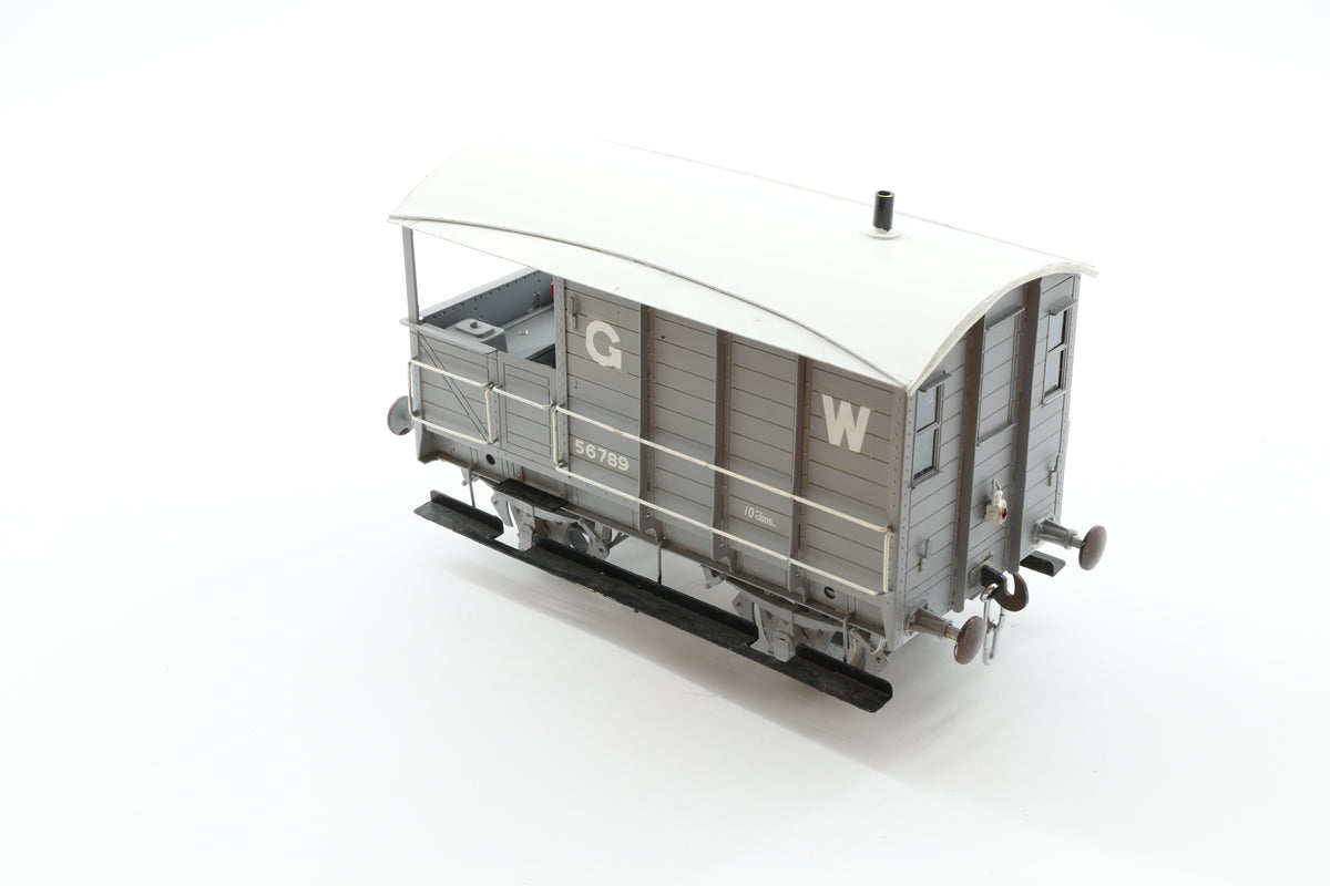 Finescale Gauge 1 (1:32) Kit-Built GWR Toad Brake Van No. 56789 (Brass Construction)