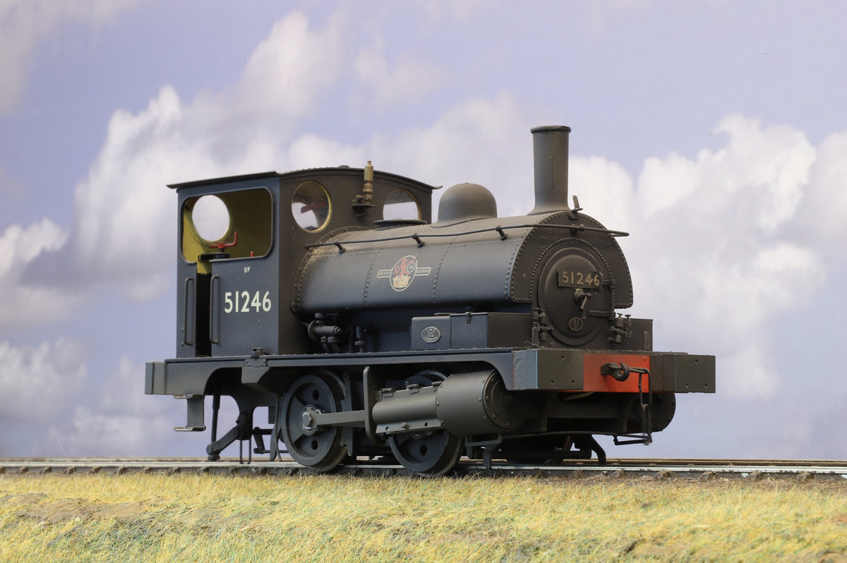 Sancheng/Tower Brass Gauge 1 (1:32) ex-LYR 'Pug' No. 51246, BR Black, Late Crest, RC Fitted