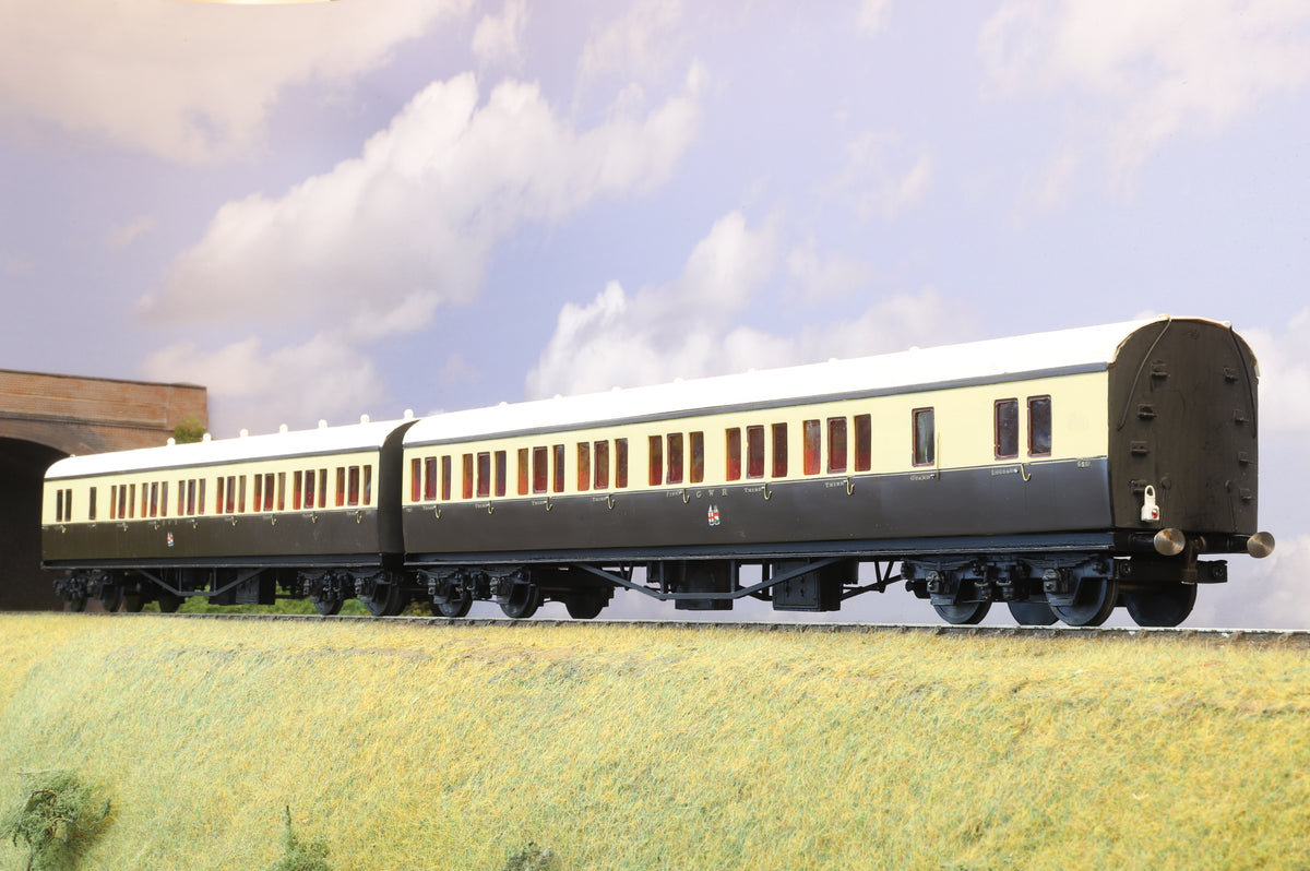 Finescale O Gauge (Kit-Built) GWR B Set Pair of Coaches