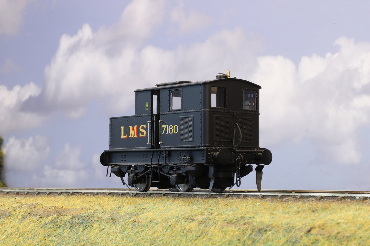 WORKSHOP Dapol Finescale O Gauge Sentinel No.7160 LMS Black