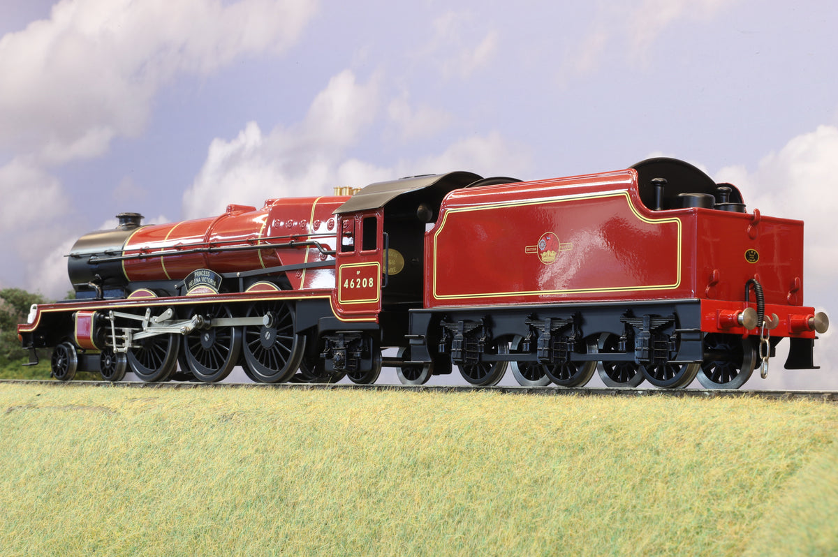 Bassett-Lowke Coarse Scale O Gauge Princess Class Pacific No. 46200 'Princess Royal', BR Maroon, Late Crest