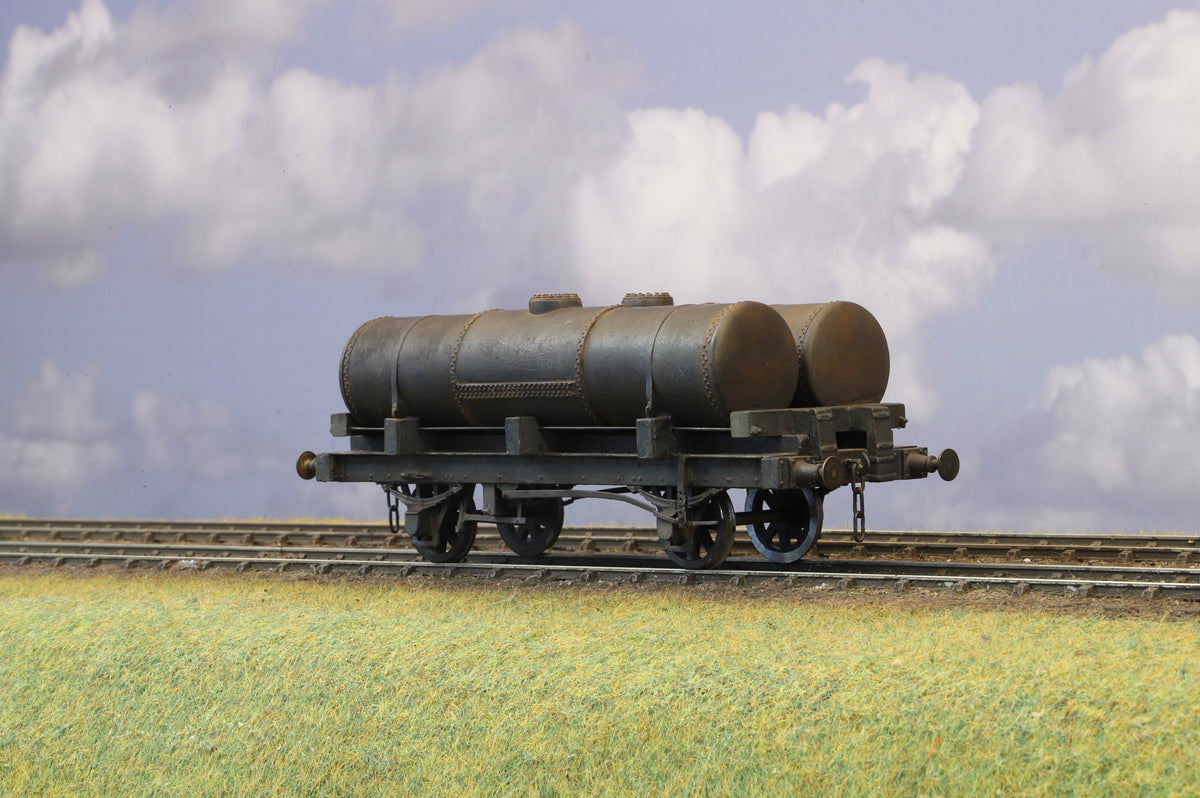 Finescale O Gauge (Kit-Built) GWR/BR Cordon Gas Tank Wagon Weathered