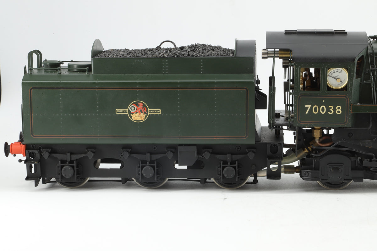 G1MRC/Accucraft Gauge 1 Live Steam BR Standard Class 7 Britannia No. 70038 'Robin Hood'