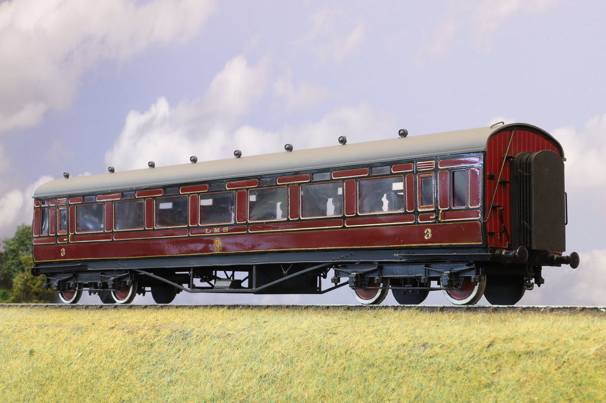 Finescale O Gauge (Kit-Built) LMS Third Class Dining Car (Unnumbered)