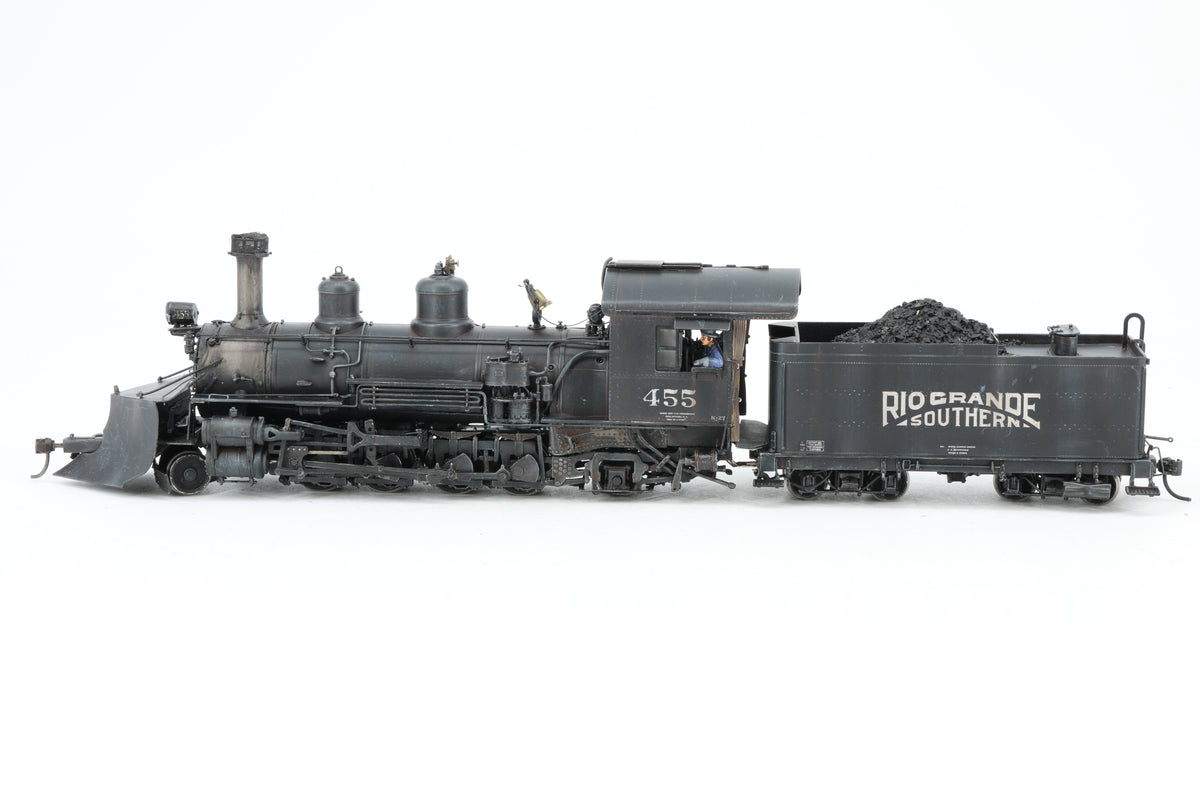 P–B–L Milestone Models Sn3 Rio Grande Southern K-27 2-8-2 No. 455 Weathered