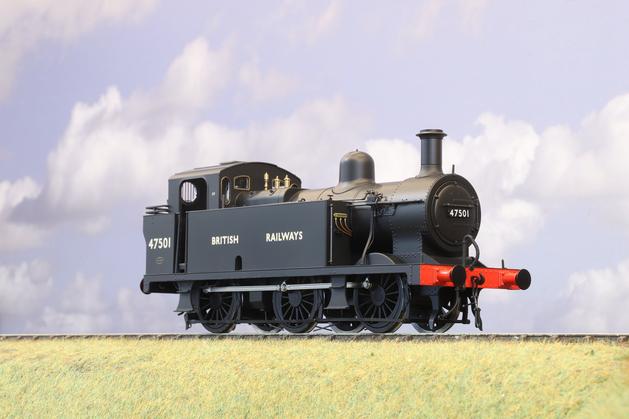 Dapol Finescale O Gauge Class 3F 'Jinty' No. 47501, BR Black Early Let ...