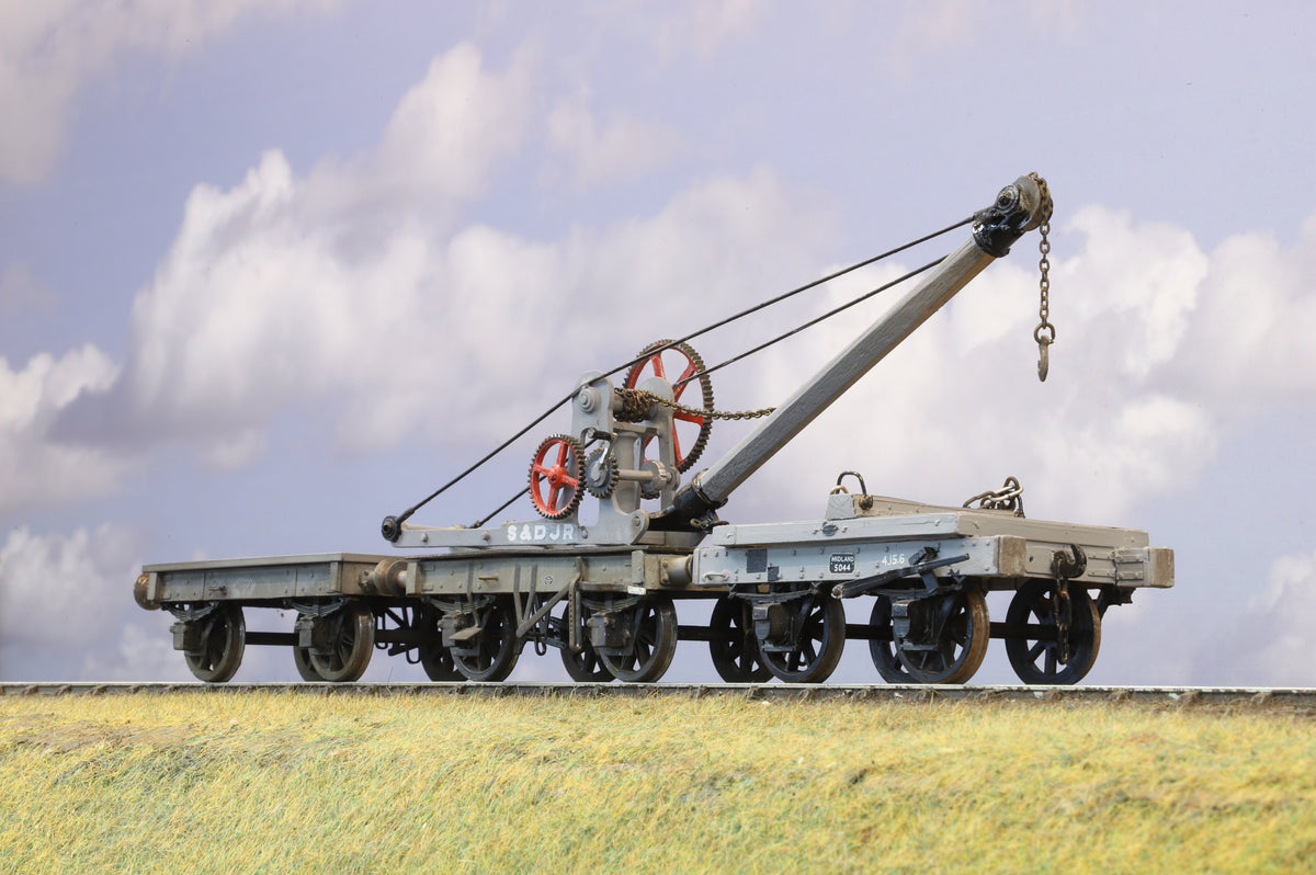 Kit Built Finescale O Gauge SDJR / Midland Crane &amp; Match Trucks