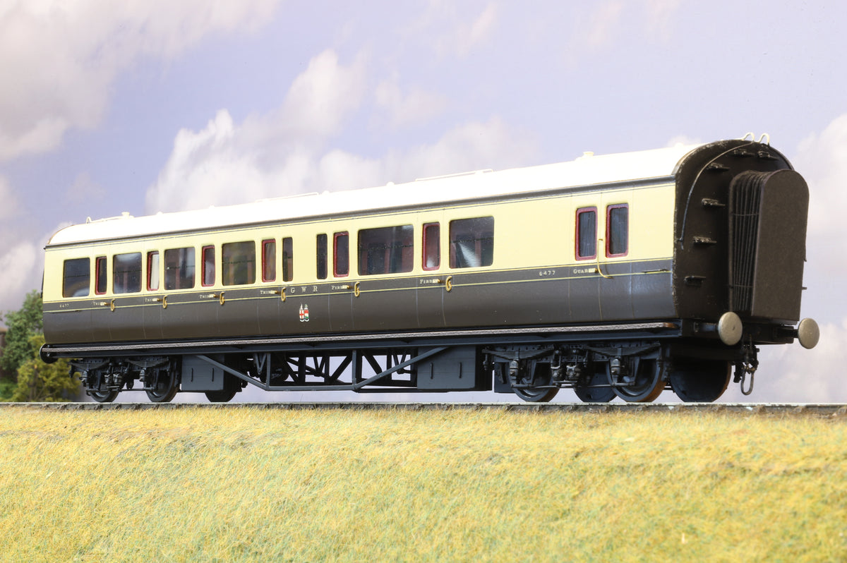 Westdale Finescale O Gauge (Kit-Built) GWR Composite Brake Coach &#39;6477&#39;