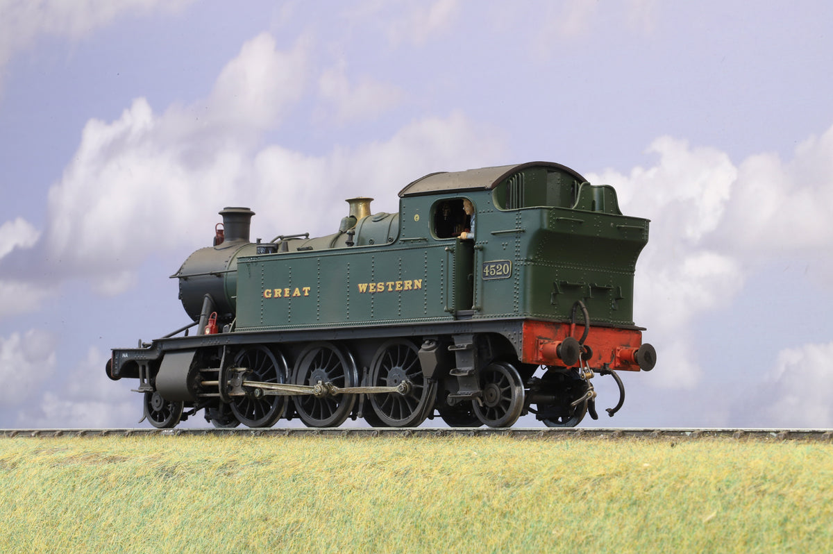 Springside Kit-built Finescale O Gauge GWR 2-6-2T 'No.4520, DCC Sound & Weathered