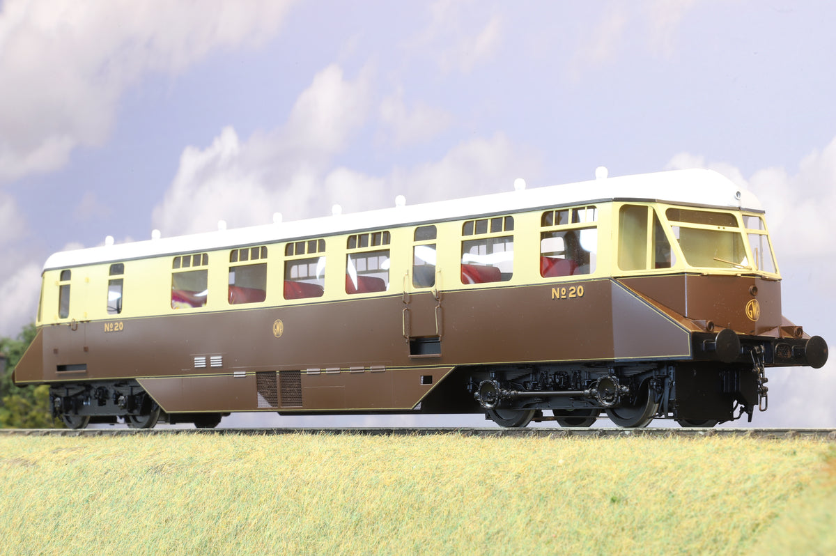 Tower Brass GWR Passenger Railcar No. 20 GWR Shirtbutton, DCC Sound