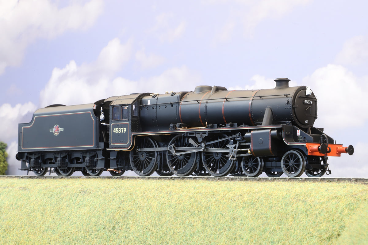 Finescale O Gauge Ellis Clark Trains Black 5 No. 45379, BR Lined Black, Late Crest