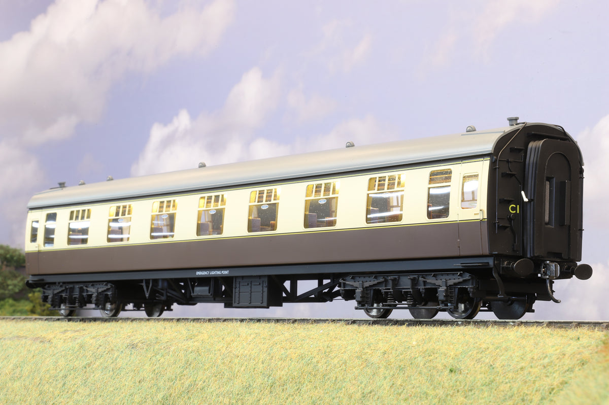 Darstaed Finescale O Gauge MK1 RFO Western Region Chocolate & Cream, Unnumbered