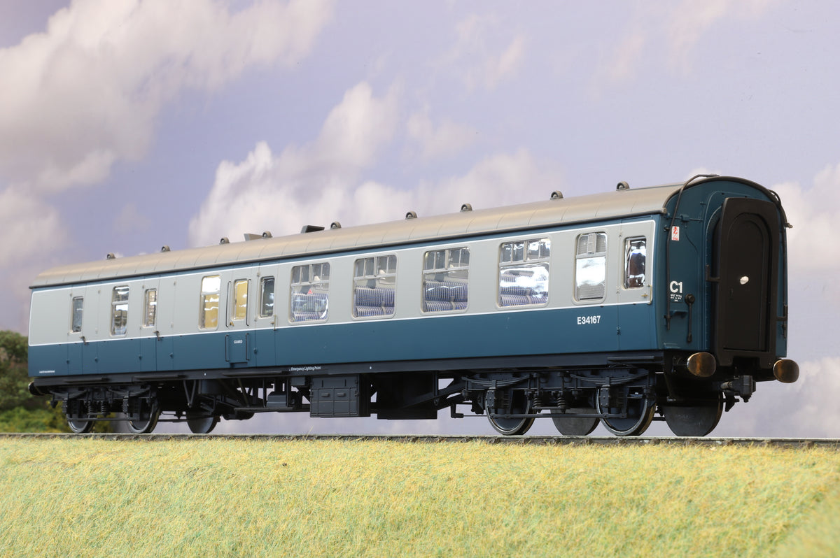 Lionheart Finescale O Gauge BR MK1 BSK BR Blue/Grey (Window Beading) No. E34167