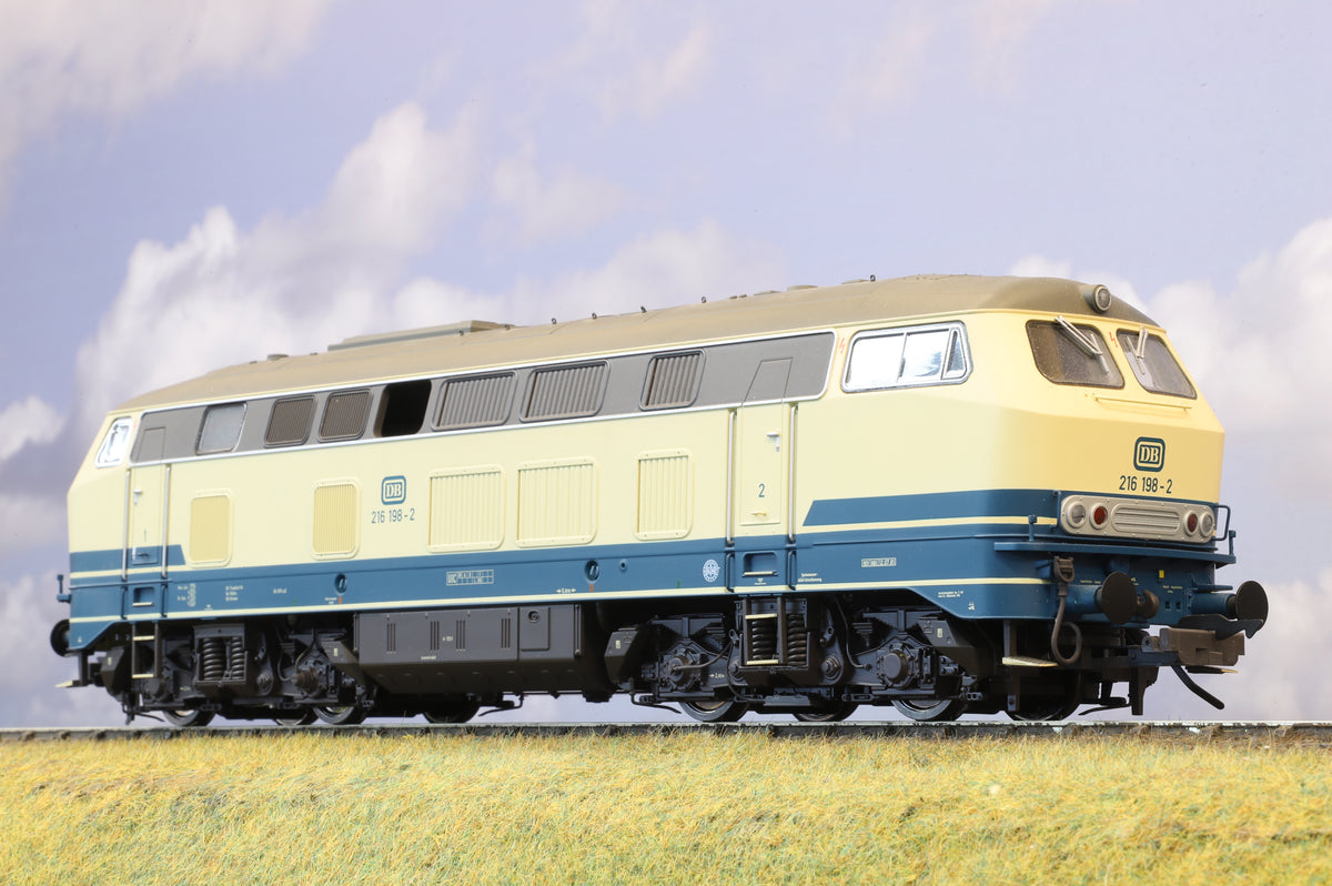 Lenz Finescale O Gauge German Railways Class V160 (DB Class 216) Diesel No. 198 DCC Sound