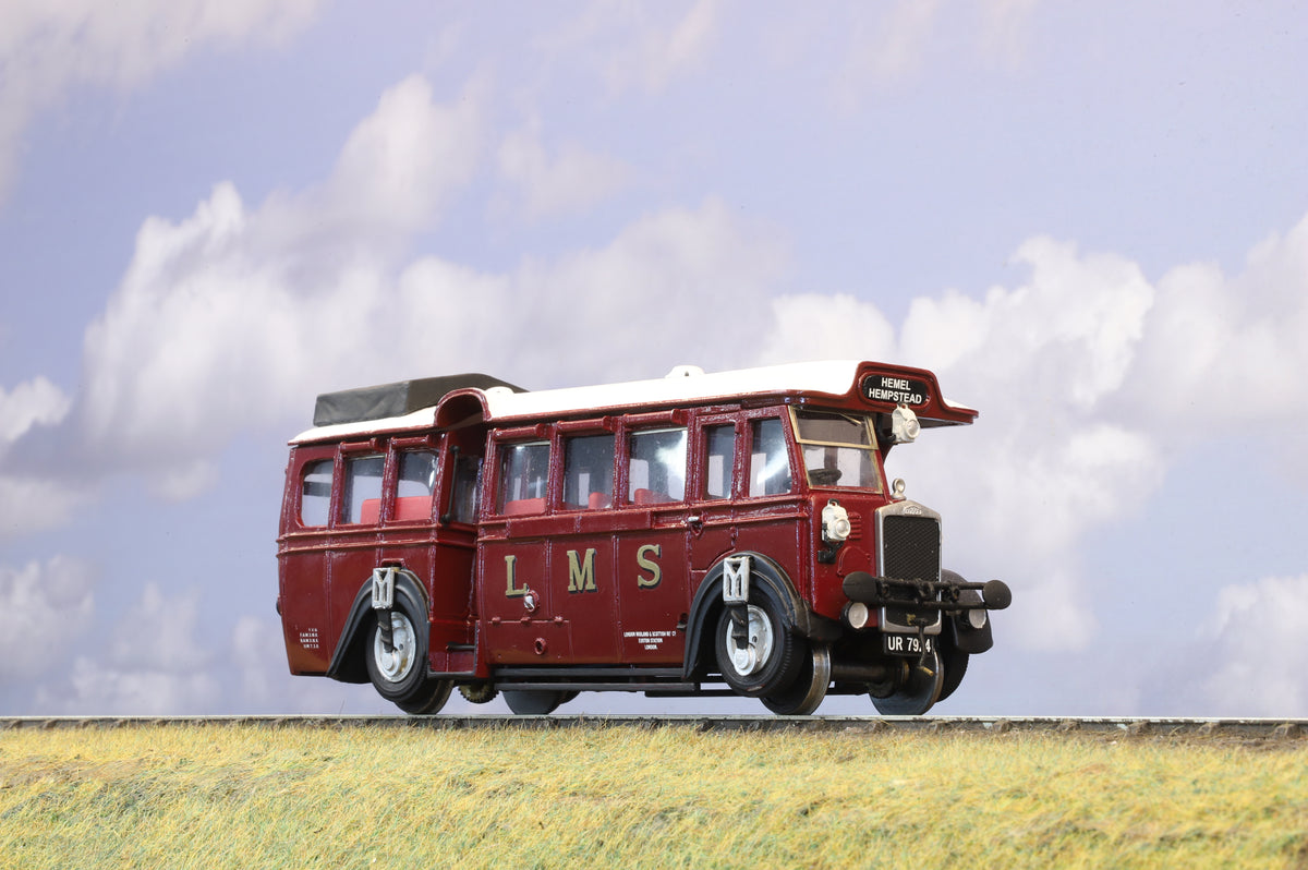 Colin Flannery 1930 LMS Karrier Ro-Rail Bus LMS Maroon