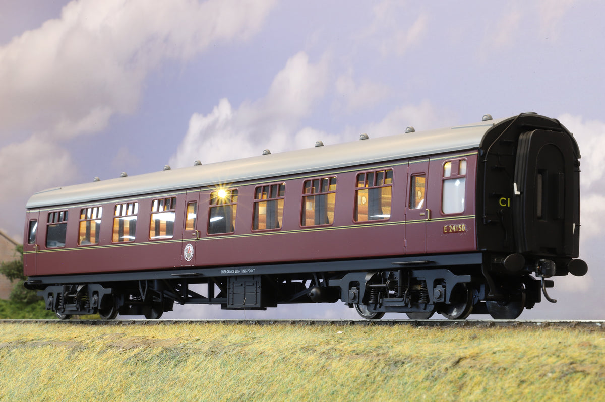 Darstaed Finescale O Gauge MK1 SK BR Lined Maroon No.E24150