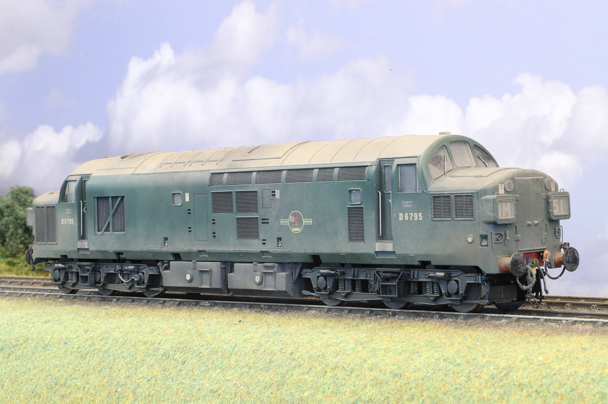 WORKSHOP Heljan Finescale O Gauge Class 37 No. D6795 BR Green Weathered