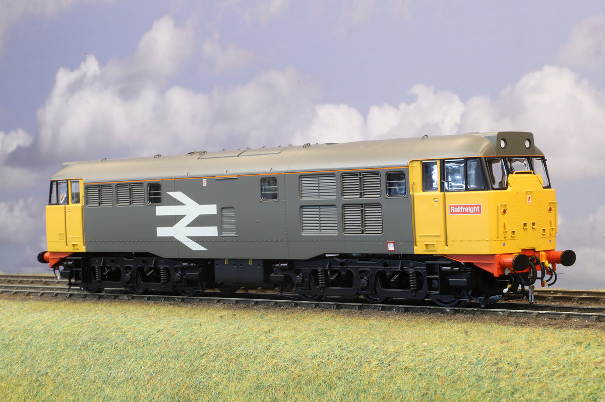 Heljan Finescale O Gauge Class 31 Unnumbered Railfreight Grey