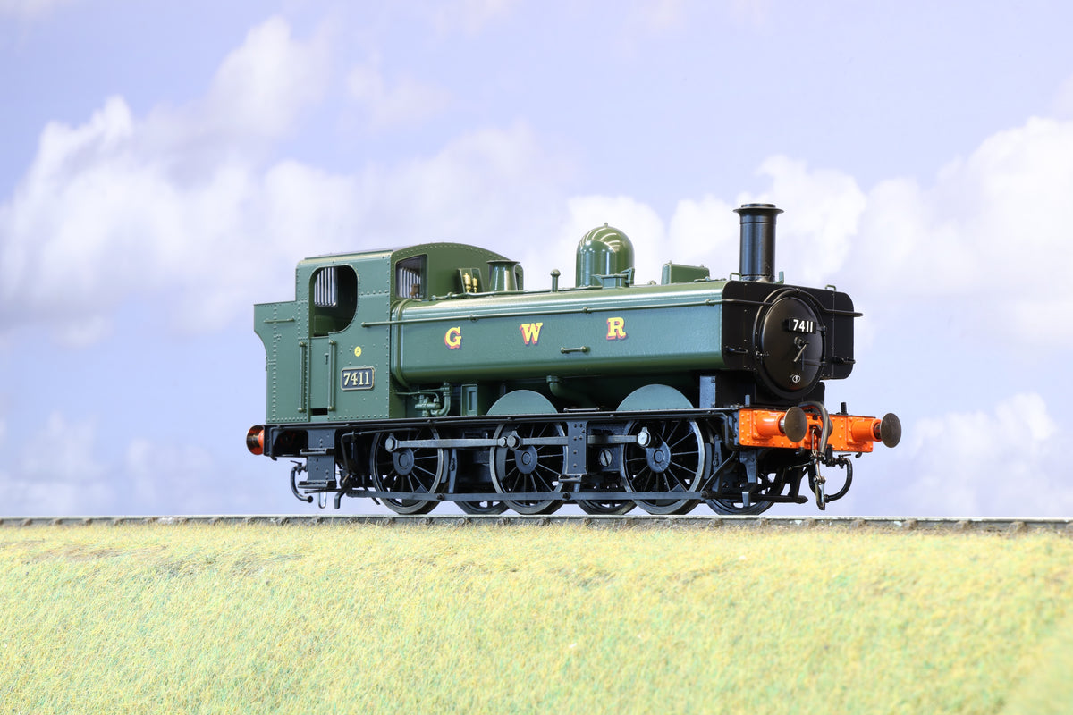 Dapol Finescale O Gauge Class 74xx Pannier GWR Green No.7411