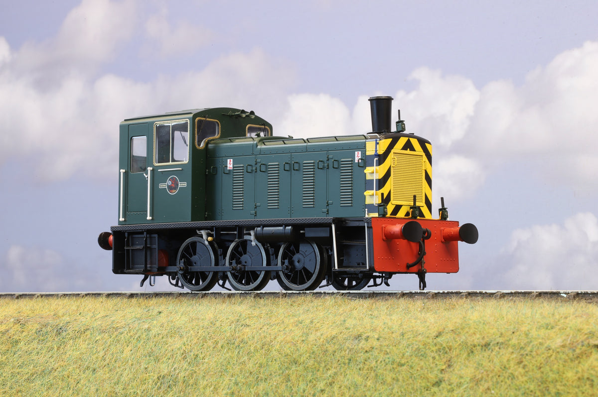 Heljan O Gauge 2057 BR Green Class 03 Flowerpot Chimney, DCC Sound
