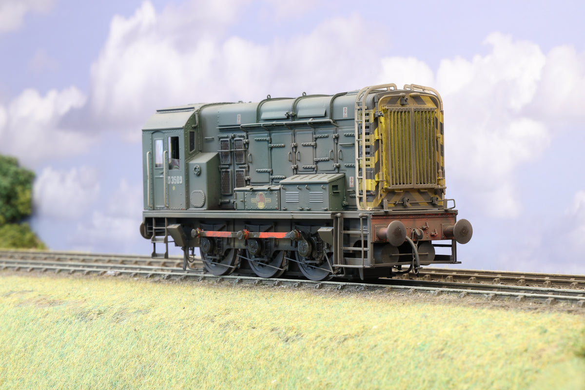 Sancheng Finescale O Gauge Class 08 Shunter No.D3509, Pro Weathered