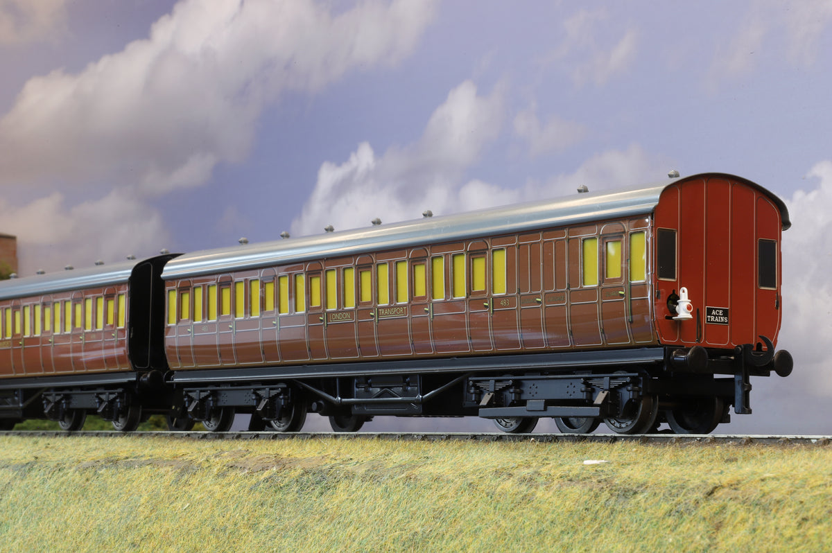 Ace Trains Coarse Scale O Gauge Metropolitan Railway Coach Set C/27S