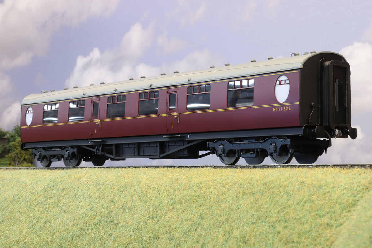 Darstaed Finescale O Gauge BR Thompson First Class No. E11152E, Maroon